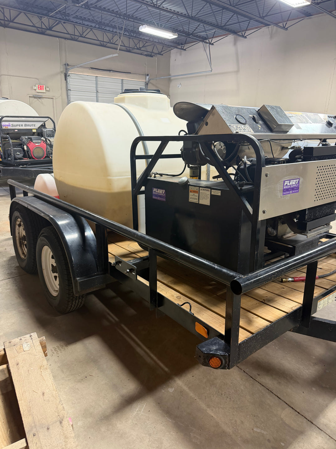 Alkota 5357 14 ft Wash Trailer