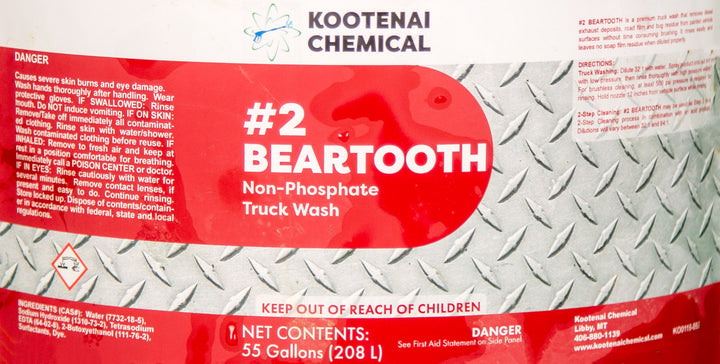 Beartooth - Step #2 Soap/Degreaser Fleet Wash (non-polish safe)