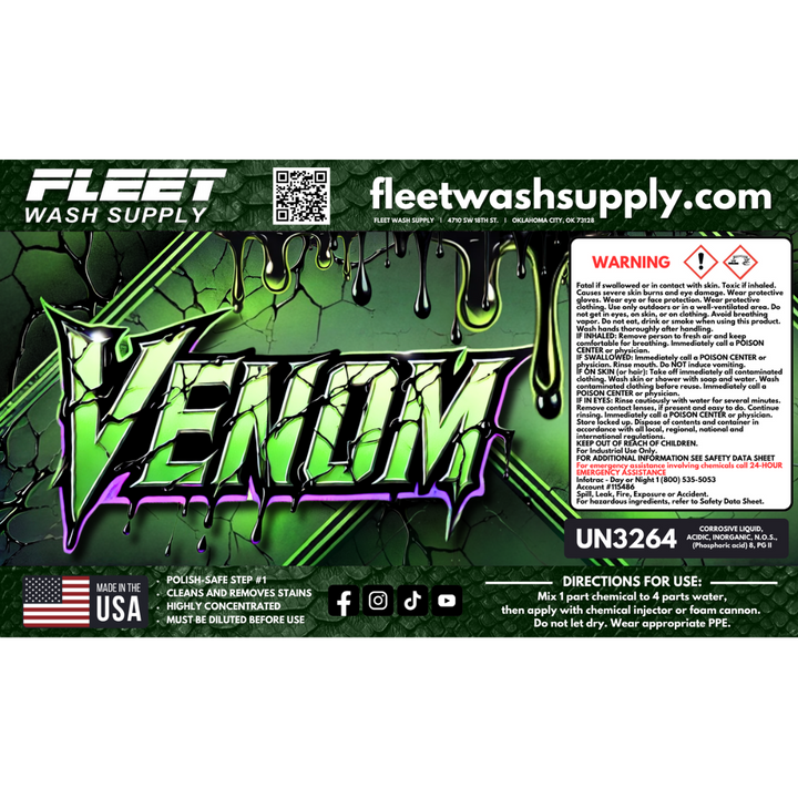 Venom - Step #1 Aluminum Brightener (polish safe)