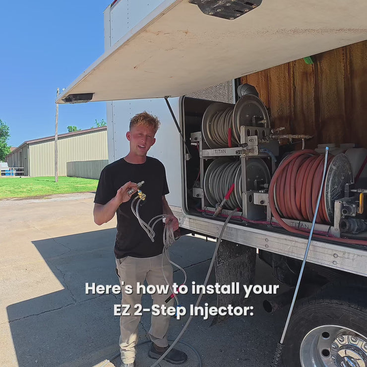 EZ 2-Step Injector Kit – Fleet Wash Supply
